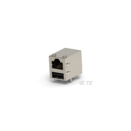 Te Connectivity RJ45 OVER USB W/ 6 PNL-GND & HTD G/F 5-1775855-1